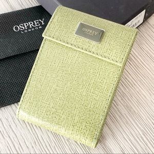 OSPREY LONDON HOLT Wallet Card Carrier in Apple